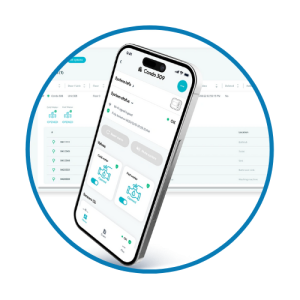 Application mobile NOWA reliée au système de détection de dégât d’eau installé par PréVol