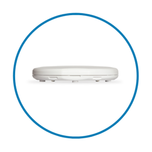 Pastille de détection d’eau NOWA installée par PréVol pour la prévention de dégât d’eau.