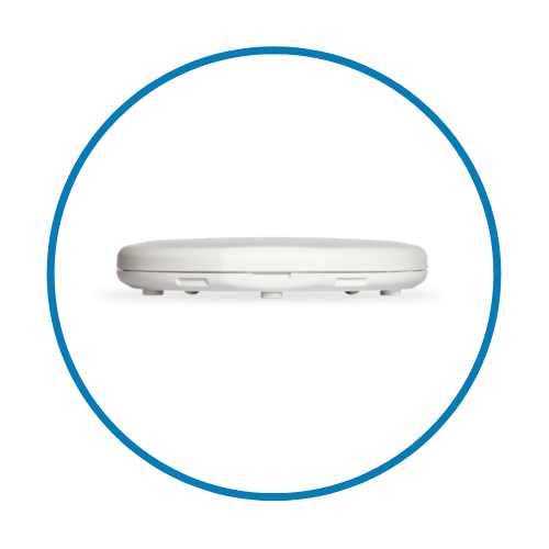 Système de détection de dégât d'eau _ PréVol Pastille de détection d’eau NOWA installée par PréVol pour la prévention de dégât d’eau.